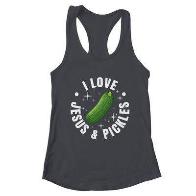 Cute Pickle Design For Men Women Kids Jesus Pickle Lovers Shirt & Tank Top | teecentury