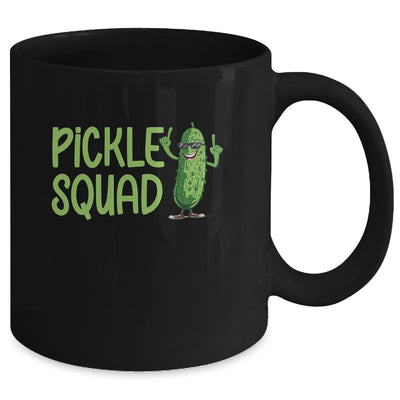 Cute Pickle Squad Men Women Vegan Pickles Pickle Cucumber Mug | teecentury