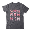 Cute Pink Coquette Bow Teeth Dentist Squad Dental Assistant Shirt & Hoodie | teecentury