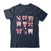 Cute Pink Coquette Bow Teeth Dentist Squad Dental Assistant Shirt & Hoodie | teecentury