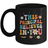 Cute Principal Design For Women School Head Principal Groovy Mug | teecentury