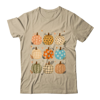 Cute Pumpkin Preppy Boho Fall Autumn Thanksgiving Coquette Shirt & Sweatshirt | teecentury