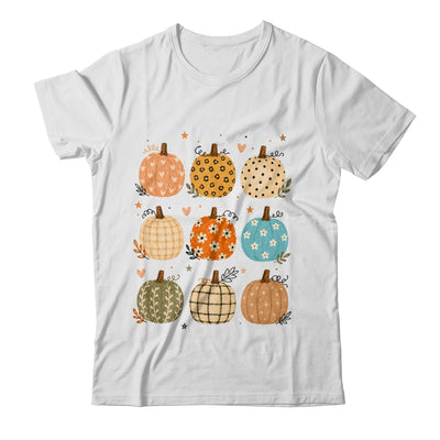 Cute Pumpkin Preppy Boho Fall Autumn Thanksgiving Coquette Shirt & Sweatshirt | teecentury