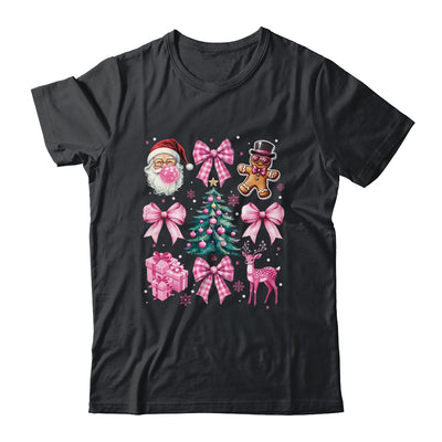 Cute Retro Coquette Bow Pink Christmas Tree Women Kids Girls Shirt & Sweatshirt | teecentury