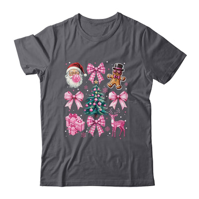 Cute Retro Coquette Bow Pink Christmas Tree Women Kids Girls Shirt & Sweatshirt | teecentury