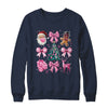Cute Retro Coquette Bow Pink Christmas Tree Women Kids Girls Shirt & Sweatshirt | teecentury