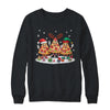 Cute Santa Reindeer Elf Pizza Christmas Womens Mens Kids Shirt & Sweatshirt | teecentury