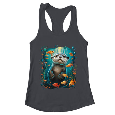 Cute Sea Otter Animal Nature Lovers Otter Graphic Men Women Shirt & Tank Top | teecentury