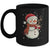 Cute Snowman Drink Coffee Winter Snowflake Snowman Christmas Mug | teecentury