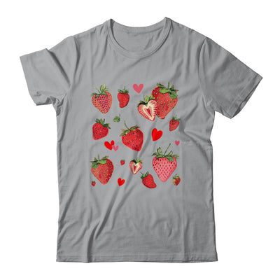Cute Strawberry Fruitarian Berry Strawberries Fruit Lover Shirt & Tank Top | teecentury