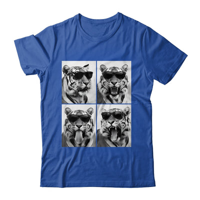Cute Tigers With Sunglasses Cool Funny Animals Photo Booth Shirt & Hoodie | teecentury