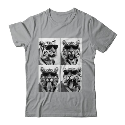 Cute Tigers With Sunglasses Cool Funny Animals Photo Booth Shirt & Hoodie | teecentury