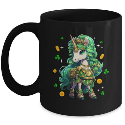 Cute Unicorn Leprecorn St Patrick Day Lucky Irish Girls Kids Mug | teecentury