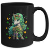 Cute Unicorn Leprecorn St Patrick Day Lucky Irish Girls Kids Mug | teecentury