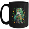 Cute Unicorn Leprecorn St Patrick Day Lucky Irish Girls Kids Mug | teecentury