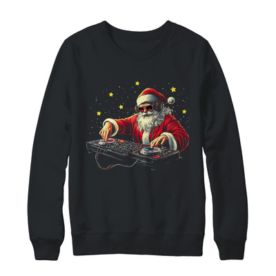 DJ Santa Claus Christmas Beats Funny House Music Musical Shirt & Sweatshirt | teecentury