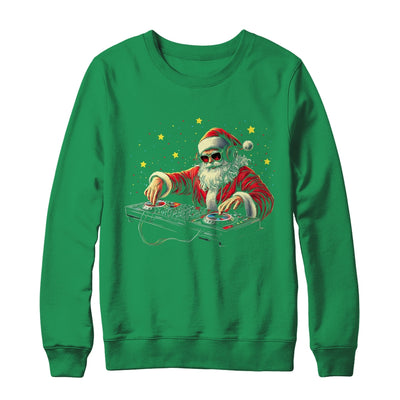 DJ Santa Claus Christmas Beats Funny House Music Musical Shirt & Sweatshirt | teecentury