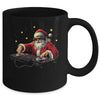 DJ Santa Claus Christmas Beats Funny House Music Musical Mug | teecentury