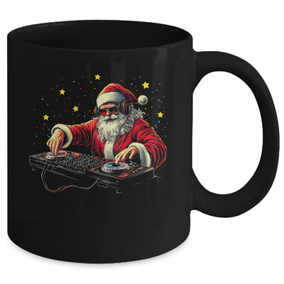 DJ Santa Claus Christmas Beats Funny House Music Musical Mug | teecentury