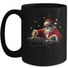 DJ Santa Claus Christmas Beats Funny House Music Musical Mug | teecentury