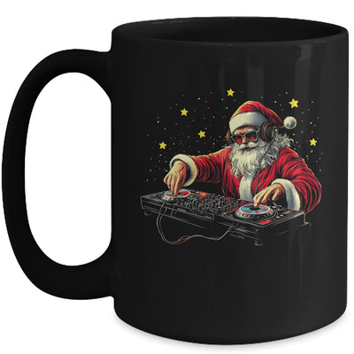 DJ Santa Claus Christmas Beats Funny House Music Musical Mug | teecentury