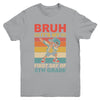 Dabbing Boy Bruh It's My First Day Of 5th Grade Fifth Grade Youth Shirt | teecentury
