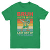 Dabbing Boy Bruh It's My Last Day Of 7th Grade Seventh Grade Youth Shirt | teecentury