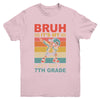 Dabbing Boy Bruh It's My Last Day Of 7th Grade Seventh Grade Youth Shirt | teecentury