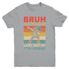 Dabbing Boy Bruh It's My Last Day Of 7th Grade Seventh Grade Youth Shirt | teecentury