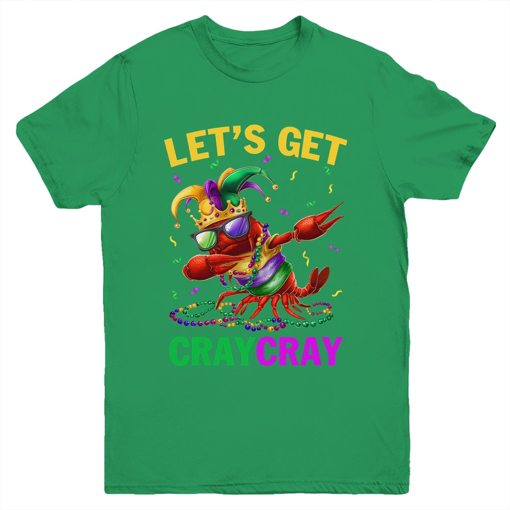 Dabbing Crawfish Costume Kids Boys Men Mardi Gras Carnival Youth Shirt | teecentury