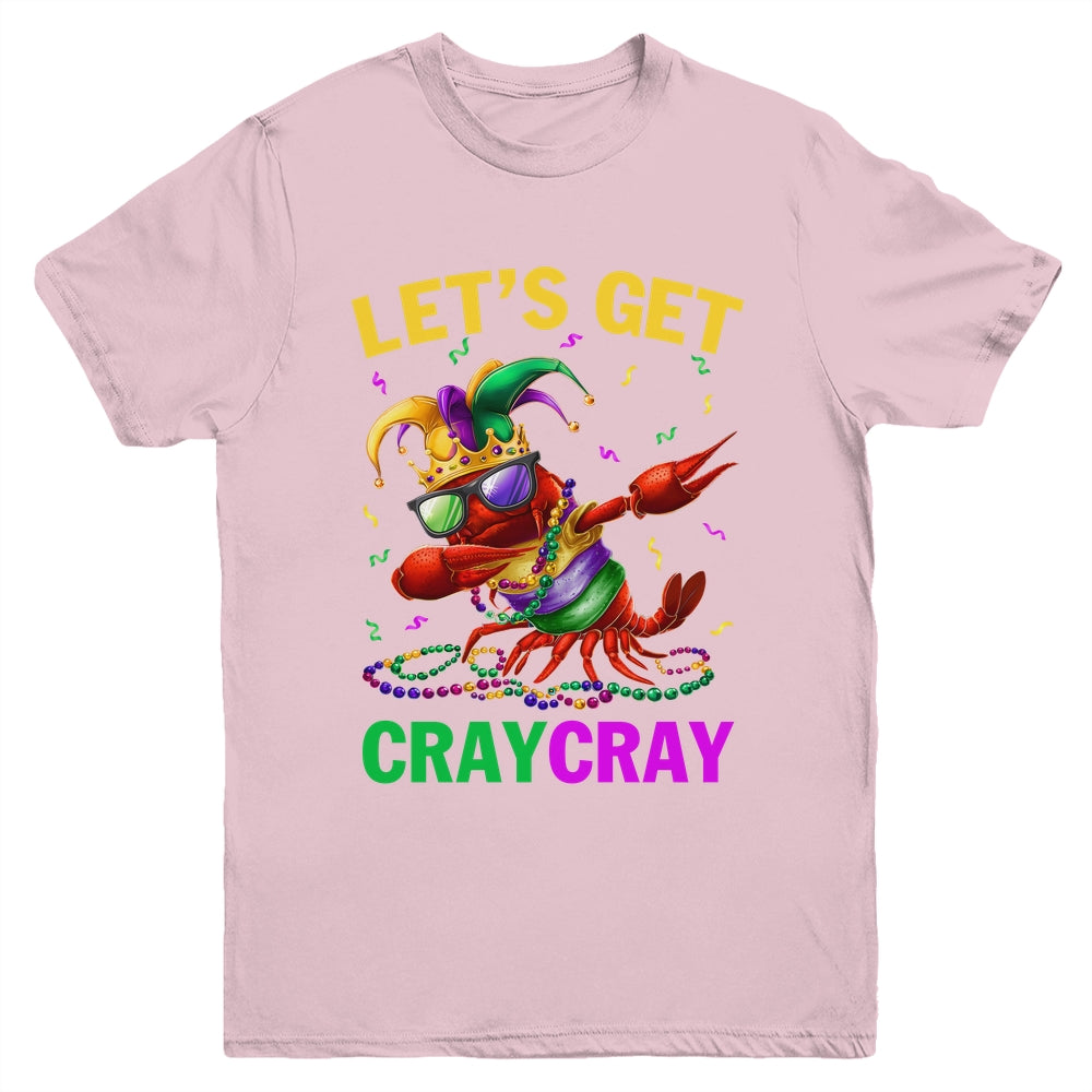 Dabbing Crawfish Costume Kids Boys Men Mardi Gras Carnival Youth Shirt | teecentury