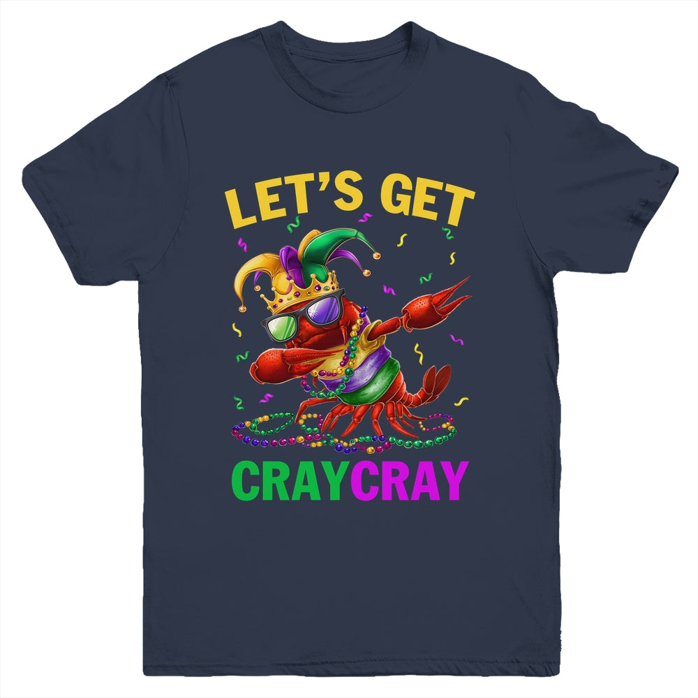 Dabbing Crawfish Costume Kids Boys Men Mardi Gras Carnival Youth Shirt | teecentury