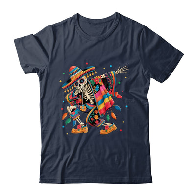 Dabbing Skeleton Cinco De Mayo Fiesta Mexican Sombreros Men Shirt & Tank Top | teecentury