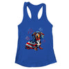 Dachshund Dog 4th Of July American Flag For Men Women Girls Shirt & Tank Top | teecentury
