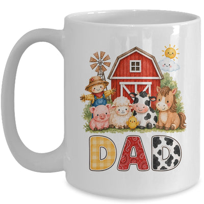 Dad Farm Cow 1St Birthday Girl Boy Matching Family Mug | teecentury