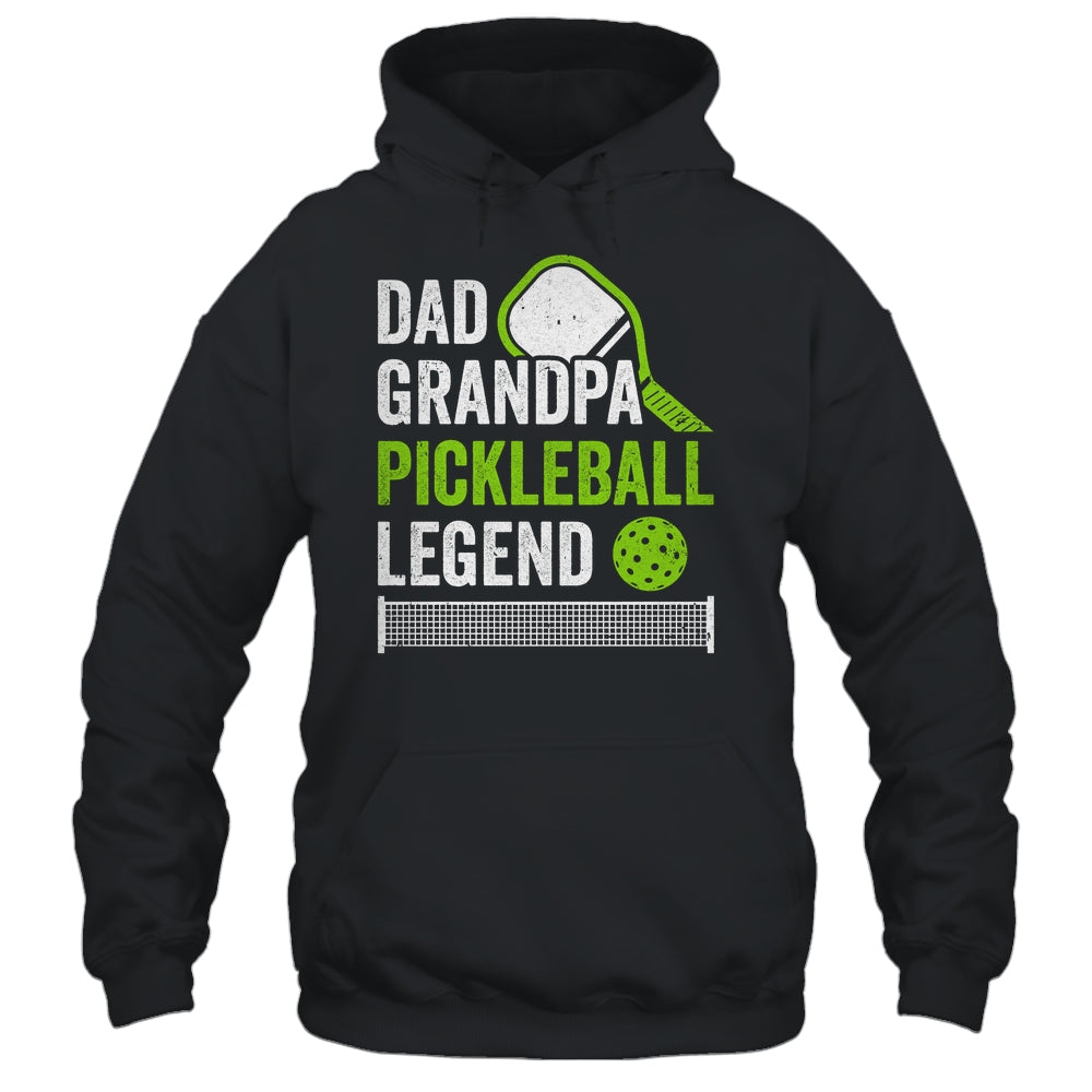 Dad Grandpa Pickleball Legend Player Funny Pickle Ball Shirt & Hoodie | teecentury