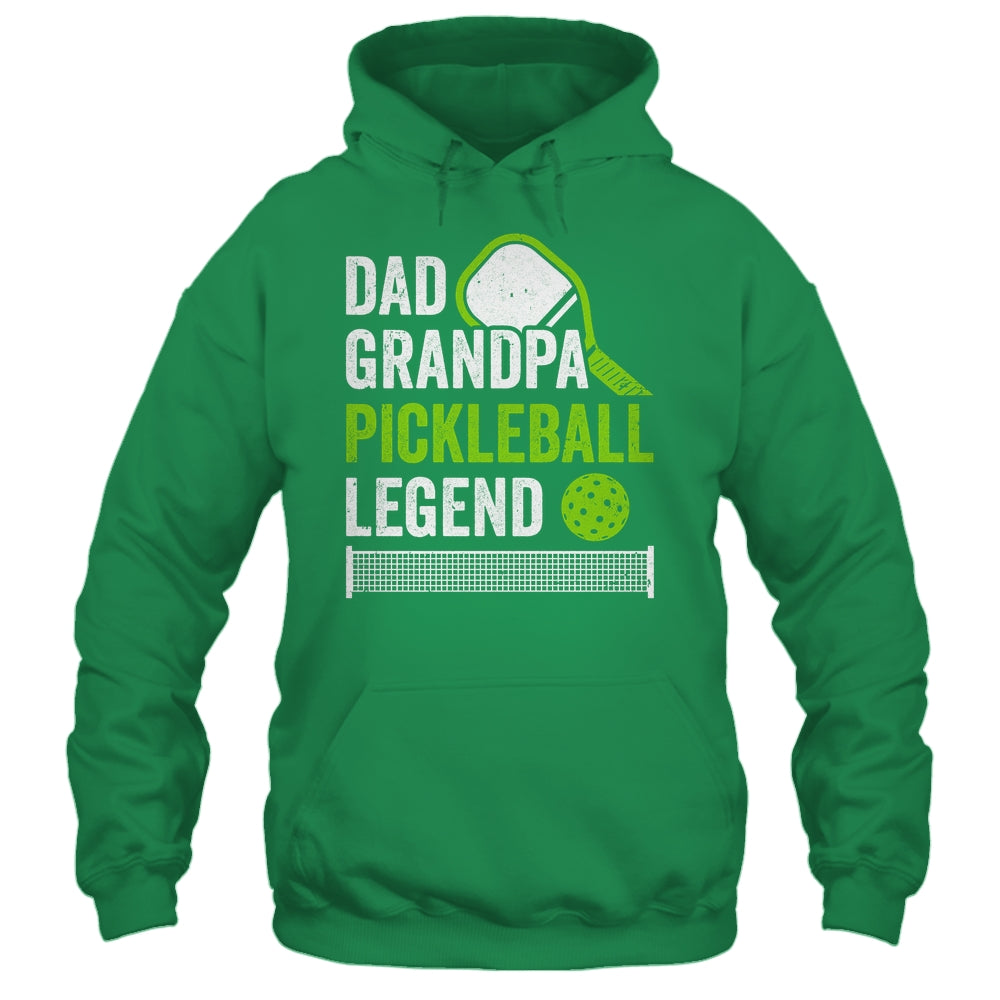 Dad Grandpa Pickleball Legend Player Funny Pickle Ball Shirt & Hoodie | teecentury