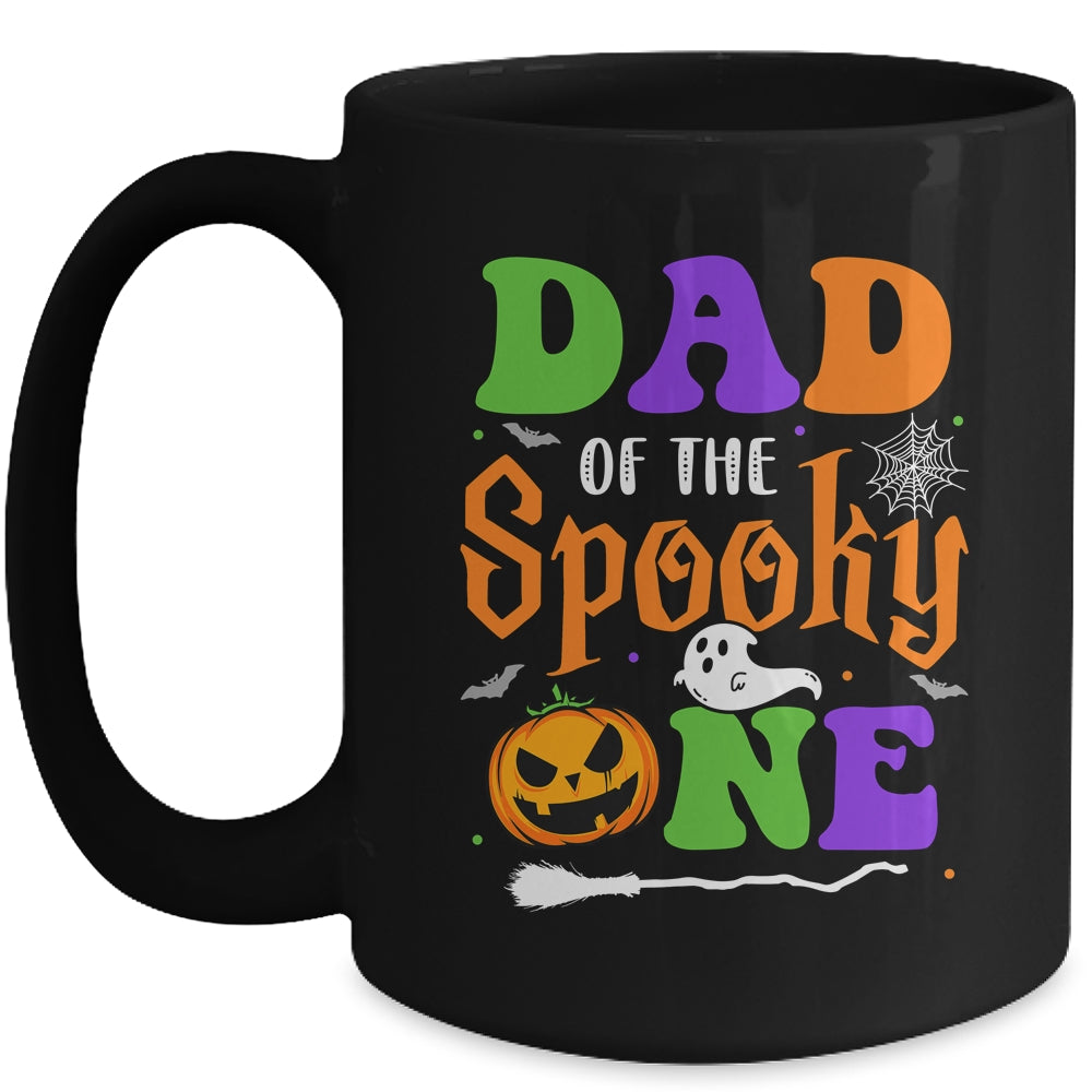 Dad Halloween 1st Birthday Boy Matching Family Spooky One Mug | teecentury