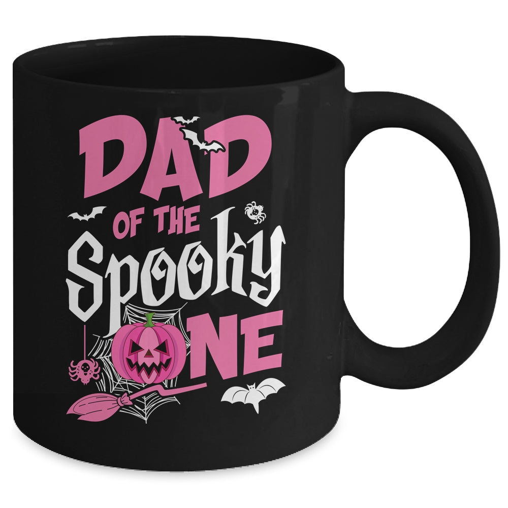Dad Halloween 1st Birthday Girl Matching Family Spooky One Mug | teecentury