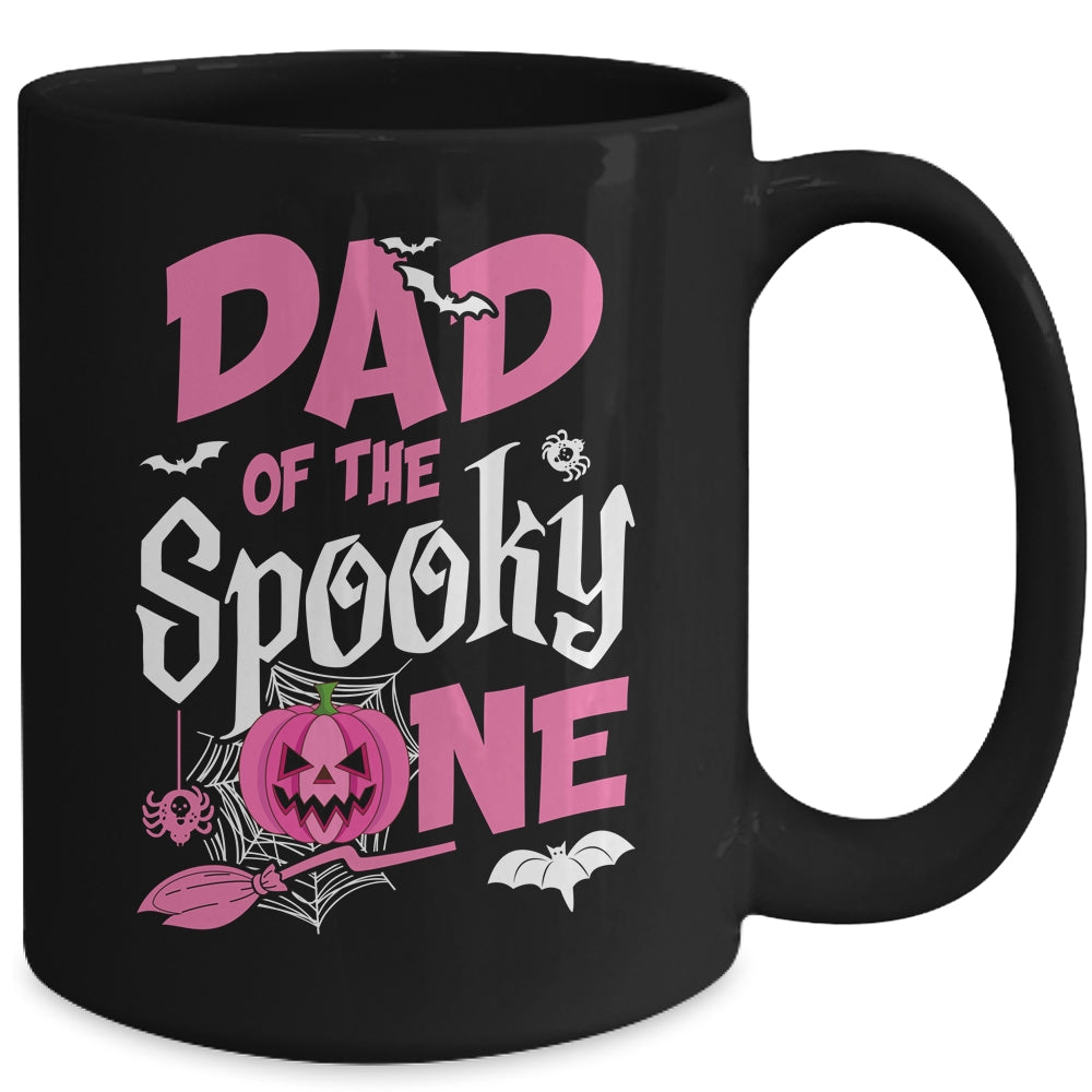 Dad Halloween 1st Birthday Girl Matching Family Spooky One Mug | teecentury