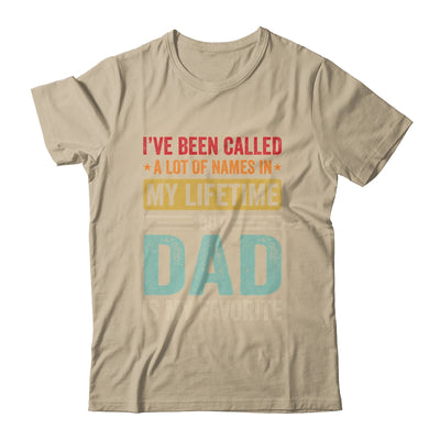 Dad Is My Favorite Name Funny Father's Day Dad Shirt & Hoodie | teecentury