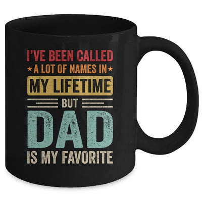 Dad Is My Favorite Name Funny Father's Day Dad Mug | teecentury