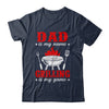 Dad Is My Name Grilling Is My Game Funny Smoker Dad Shirt & Hoodie | teecentury