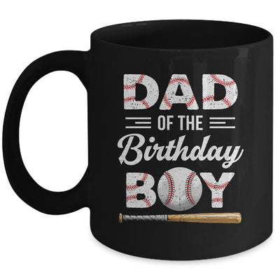 Dad Of The Birthday Boy Baseball Matching Family Party Mug | teecentury