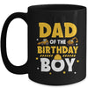 Dad Of The Birthday Boy Construction Worker Family Party Mug | teecentury