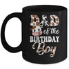Dad Of The Birthday Boy Cow Farm 1st Birthday Boy Mug | teecentury