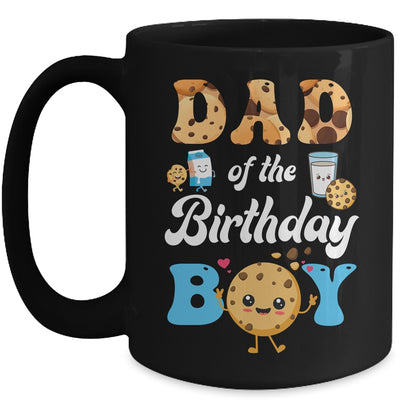 Dad Of The Birthday Boy Milk And Cookies 1st Birthday Mug | teecentury