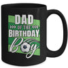 Dad Of The Birthday Boy Soccer Birthday Soccer Player Mug | teecentury