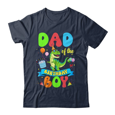 Dad Of The Birthday Boy TRex Dinosaur Birthday Family Shirt & Hoodie | teecentury
