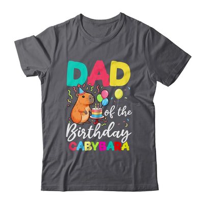 Dad Of The Birthday Capybara Girl Bday Party Family Shirt & Hoodie | teecentury